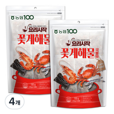 농협100 꽃게해물 국물팩, 15g, 4개