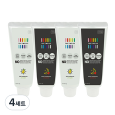 Dirt Wellve 兒童日間牙膏 80g x 2p+夜間牙膏 80g x 2p 套組, 4組