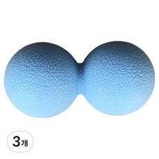 리와일딩 데일리 마시지 땅콩볼 130 x 65 x 65 mm, 블루, 3개