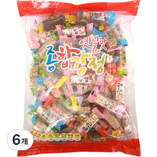 미미식품 고소하고 바삭한 옛날맛 종합강정, 6개, 400g