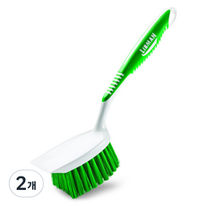 LIBMAN 強力刷洗清潔刷, 綠色, 2個