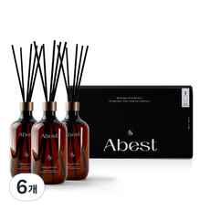 아베스트 디퓨저, 화이트머스크, 500ml, 6개