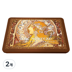 韓國 ART NOUVEAU 彩色鉛筆鐵盒, 50色, 2個