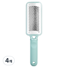 모노젠트 파스텔톤 발뒷꿈치 굳은살 각질 제거기 그린, 90.8g, 4개, 1개입