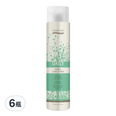 Natural Look HAIRFOOD 每日草本護髮素 375ml, 適合各種髮質, 6瓶