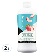 베버시티 세미 제로 디카페인 복숭아 아이스티, 2개, 1.6kg