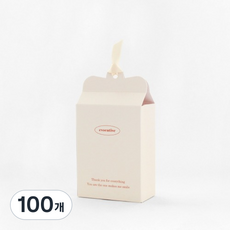 헬로우모리스 심플 솝박스, 베이지, 100개