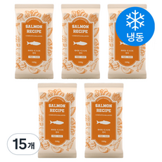 하이독 강아지 시그니처 화식 사료 (냉동), 연어, 100g, 15개