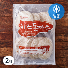 상신 치즈돈까스 10개입 (냉동), 2kg, 2개