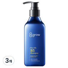 에잇그로우 안티 헤어로스 프로비타민 비5 샴푸, 300ml, 3개