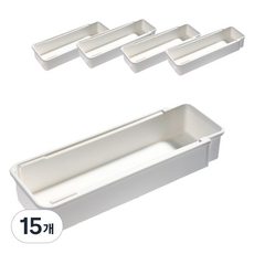 Sensepang隨心所欲長度調節收納盒, 15個, 單一顏色