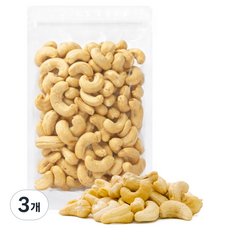 고래거너 볶음캐슈넛, 400g, 3개