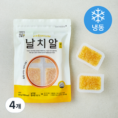 어보선 프리미엄 날치알 골드 (냉동), 4개, 120g