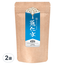 易珈生技 纖Q薏仁水 口感滑順 清爽解渴 採用高品質原料 保證新鮮 方便攜帶 隨時隨地享用, 2g, 30包, 2袋