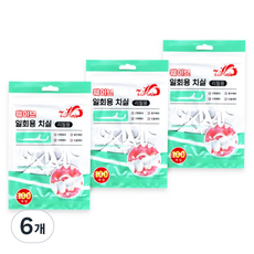 韓國 WAVE 拋棄式Y型牙線棒, 100入, 6個