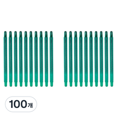 문구담 미니 돌돌이 색연필 보라, 1색, 100개