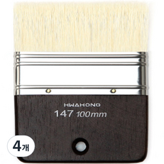HWAHONG 華虹 背景用筆刷 147, 100mm, 4個