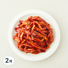 중국산 무말랭이무침, 4kg, 2개