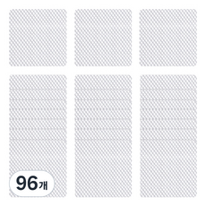 다다 욕실 바닥 미끄럼방지 스티커 투명, 96개
