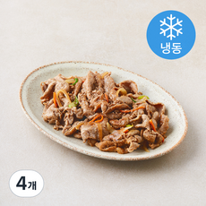 요리락 저당 한돈 양념 돼지불고기 (냉동), 4개, 500g