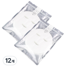 COACOS DIY護膚棉紗布面膜, 白色, 600片