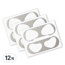 포카모리 에어팟4 철가루 방지스티커, 스페이스 그레이, 12개, PK-airPods 4