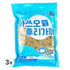 요리마스터 가쓰오맛 후리가께, 3개, 500g