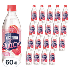 웅진빅토리아 더빅토리아 쥬시 자몽, 500ml, 60개