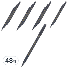 펜텔 수성 컬러펜 2.0 S360-121, Dark Grey, 48개
