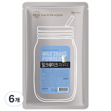 복음자리 밀크쉐이크 파우더, 1kg, 1개입, 6개