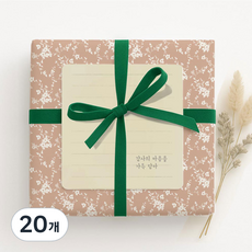 인디케이 포장지, 코지 플로라, 20개