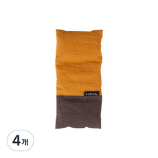 아카시아 루시 팥찜질팩 옐로우 중, 4개