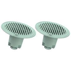 樂居家 防臭排水孔蓋2件組, 綠色