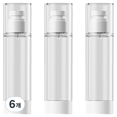 27Living 便攜式真空細霧噴霧空瓶 100ml, 白色 + 透明, 6個