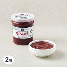 담가 전통식품 인증 오이고추로 만든 담가 아삭오이 순한고추장, 500g, 2개