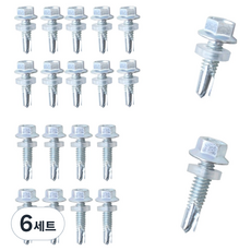 六角頭自攻錨栓螺絲組, 6套