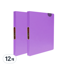 Heemang 希望文件 新鮮升級活頁夾, 紫色的, 12個