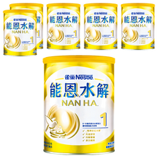 Nestle 雀巢 NAN 能恩 水解1號部分水解蛋白嬰兒營養配方奶粉 0-12個月, 800g, 6罐