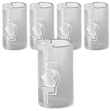 小麥購物 床單固定器6件組 G514 1.9 x 1.9 x 3.4cm 25g, 透明色, 5組