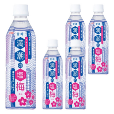 農協 滿潮鹽梅風味飲, 490ml, 5個