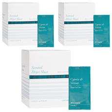 LAVOIR 絲柏與岩蘭草香氛烘衣紙, 3個, 40片