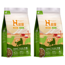 Hyperr 超躍 全齡犬用 主食MIX 田園雞肉佐羊肚乾飼料, 雞肉, 2kg, 2個