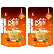 3點1刻 鮮萃冷韻蜜香烏龍, 3g, 2套, 10個裝