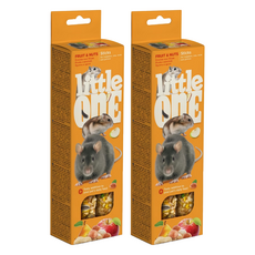 little onE 小動物點心 堅果磨牙點心棒 2入, 120g