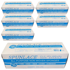 美容紗布 SGS認證 厚款 4吋 x 4吋 x 4PLY, 白色, 6盒