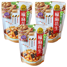 達人傳家 海柿三萌 椒麻花生, 3個, 110g
