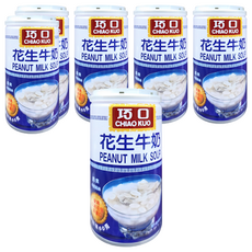 巧口 花生牛奶, 330g, 6罐