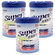neoangelac Plus 新安琪兒 Super 成長配方奶粉 1~3歲, 850g, 3罐