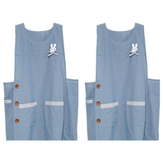 Home Alice Rabbit Ones L號圍裙, 藍色, 2個