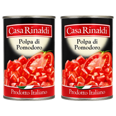 Casa Rinaldi 凱薩 切丁番茄, 400g, 2個